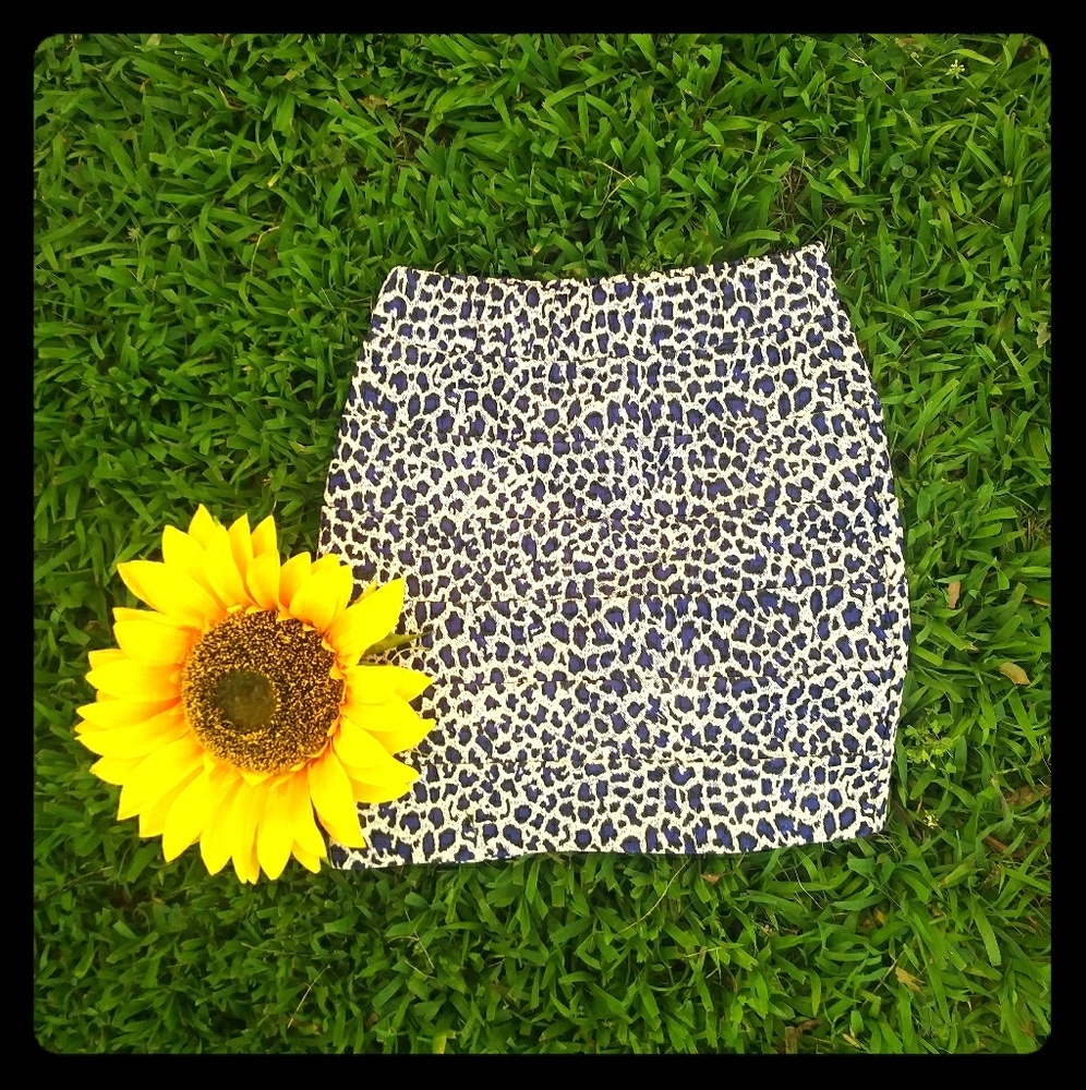 forever 21 cheetah mini skirt